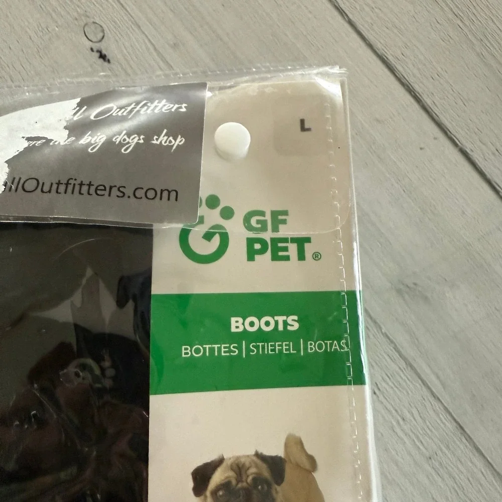GF Pet‎ Elasto-Fit Dog Boots Neoprene Winter Paw Protection Waterproof Dog Large